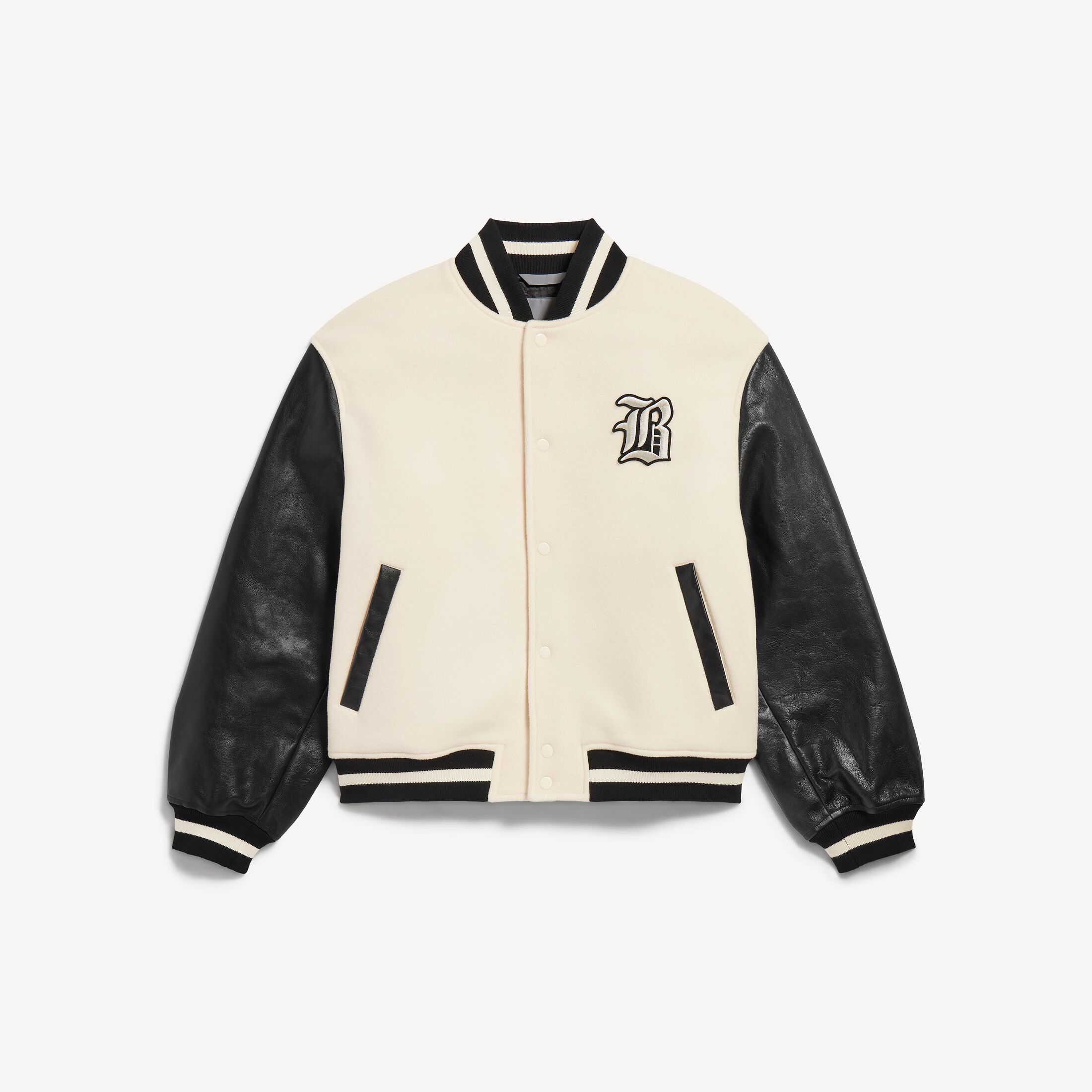 발렌시아가 varsity jacket 대형핏 NBA 협업 A00244TUU379002