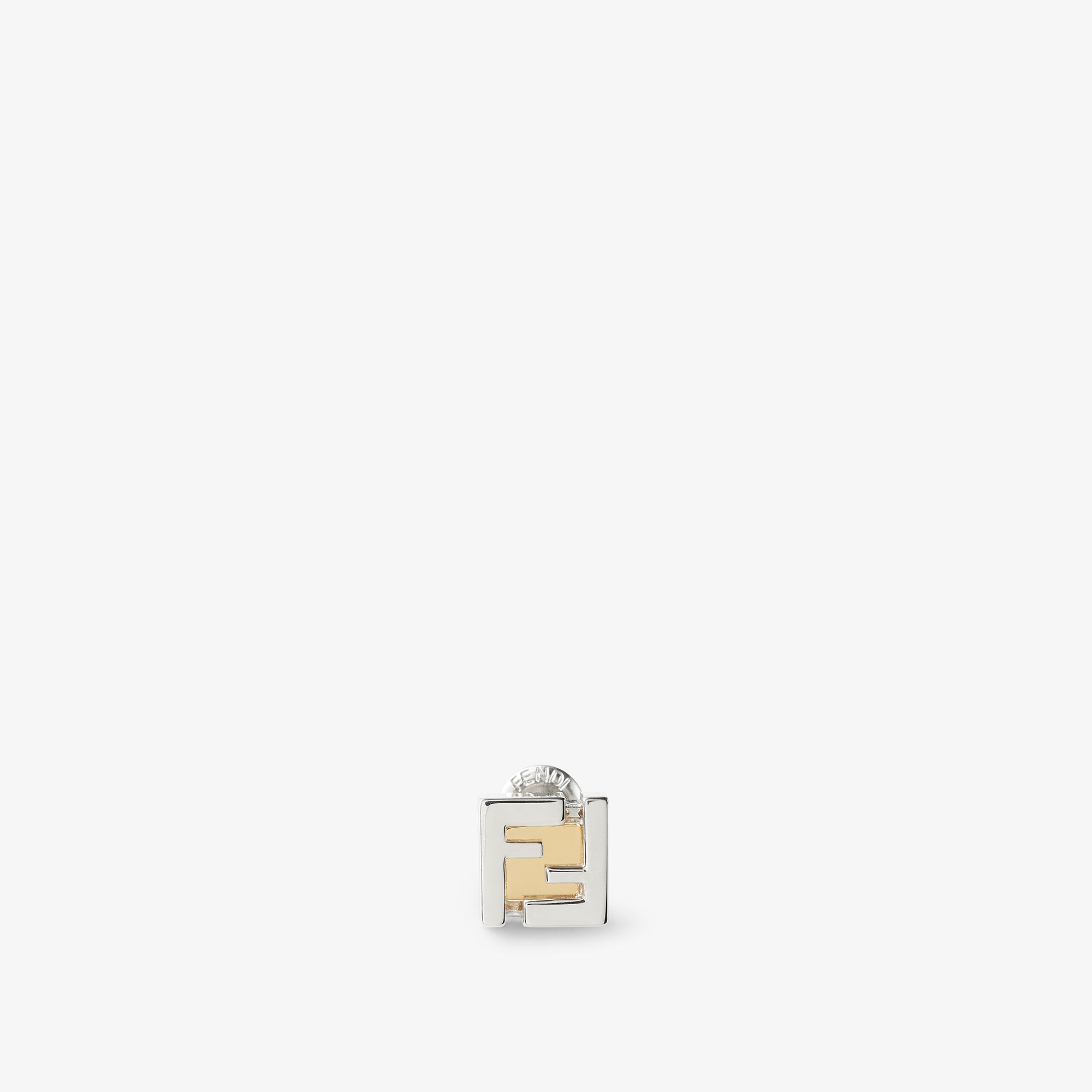 펜디 귀걸이 바 클로저 은색과 금색 7AK012B08F0F0P