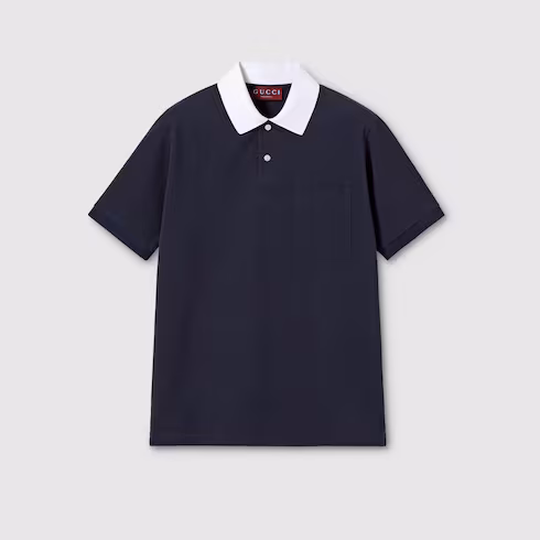 구찌 폴로셔츠 기본핏 네이비 854632XJHOG4002