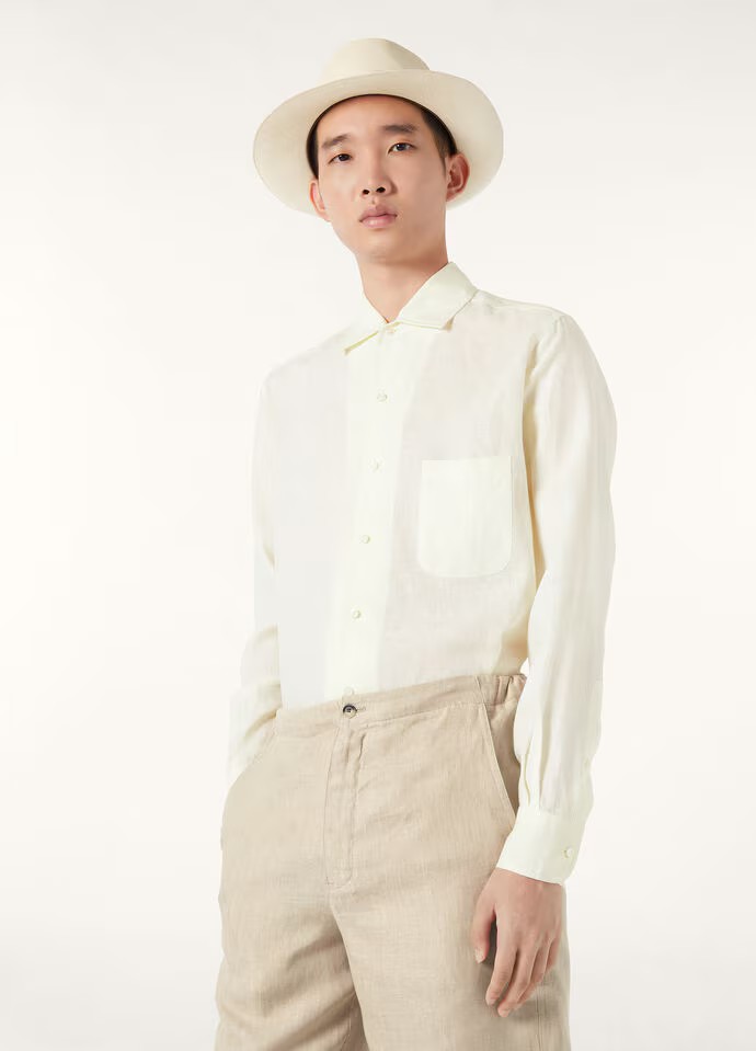 로로피아나 셔츠 클래식 FAF2545_20FS